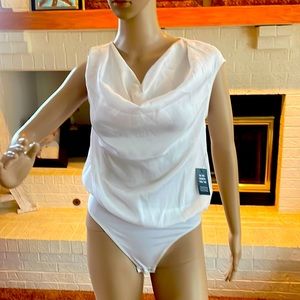 Express blousy bodysuit size SM brand new with tags